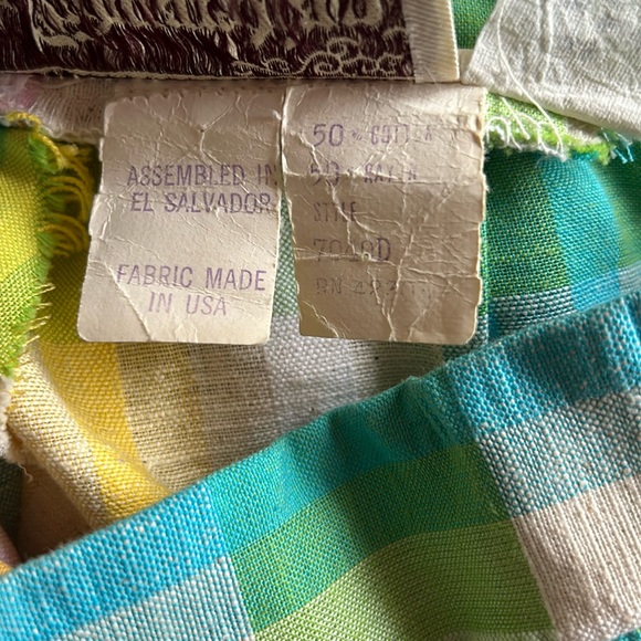 Vintage 1970’s “Young Edwardian, Arpeja” Ruffle Halter Top and Hem Skirt - Picture 8 of 10